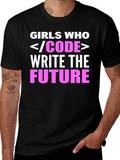 Girls Who Code Write the Future T-Shirt
