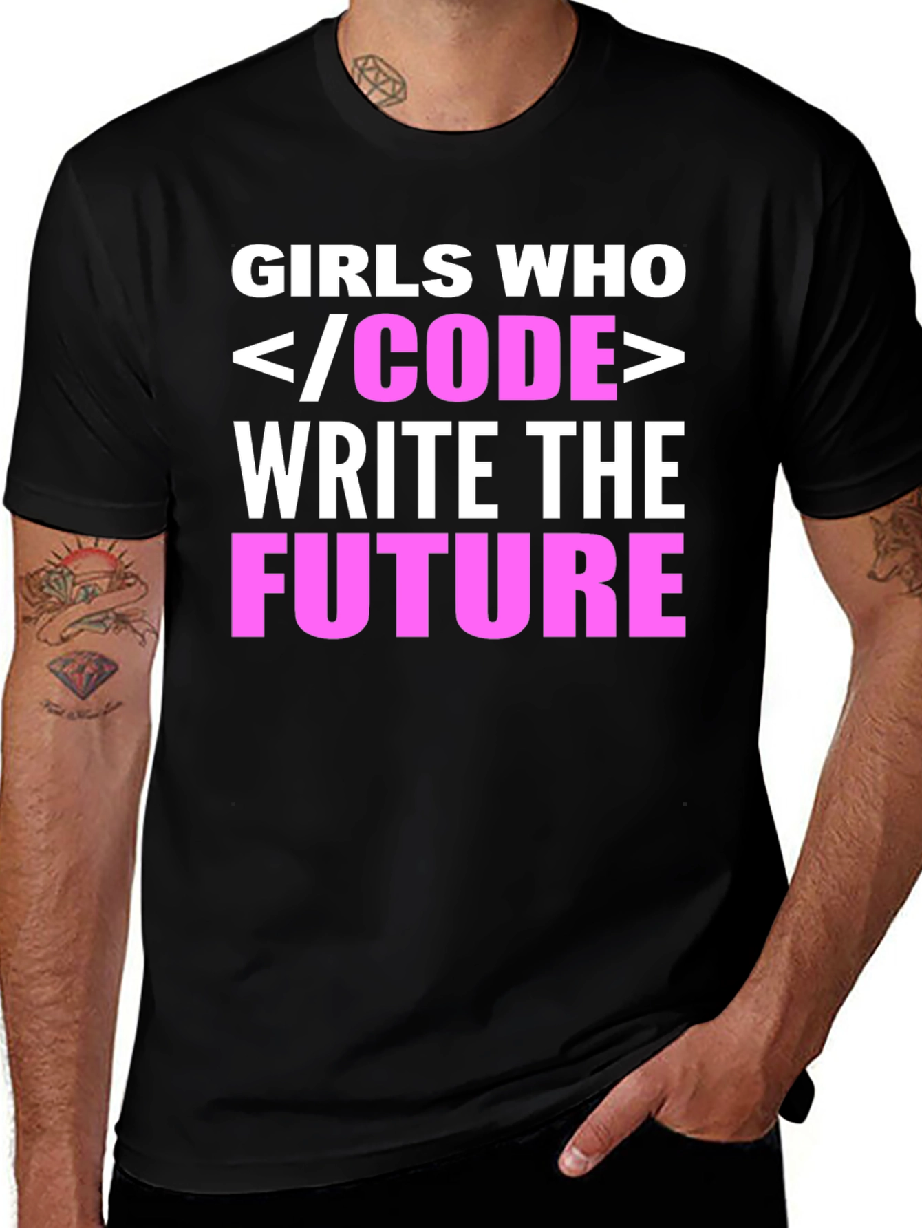 Girls Who Code Write the Future T-Shirt