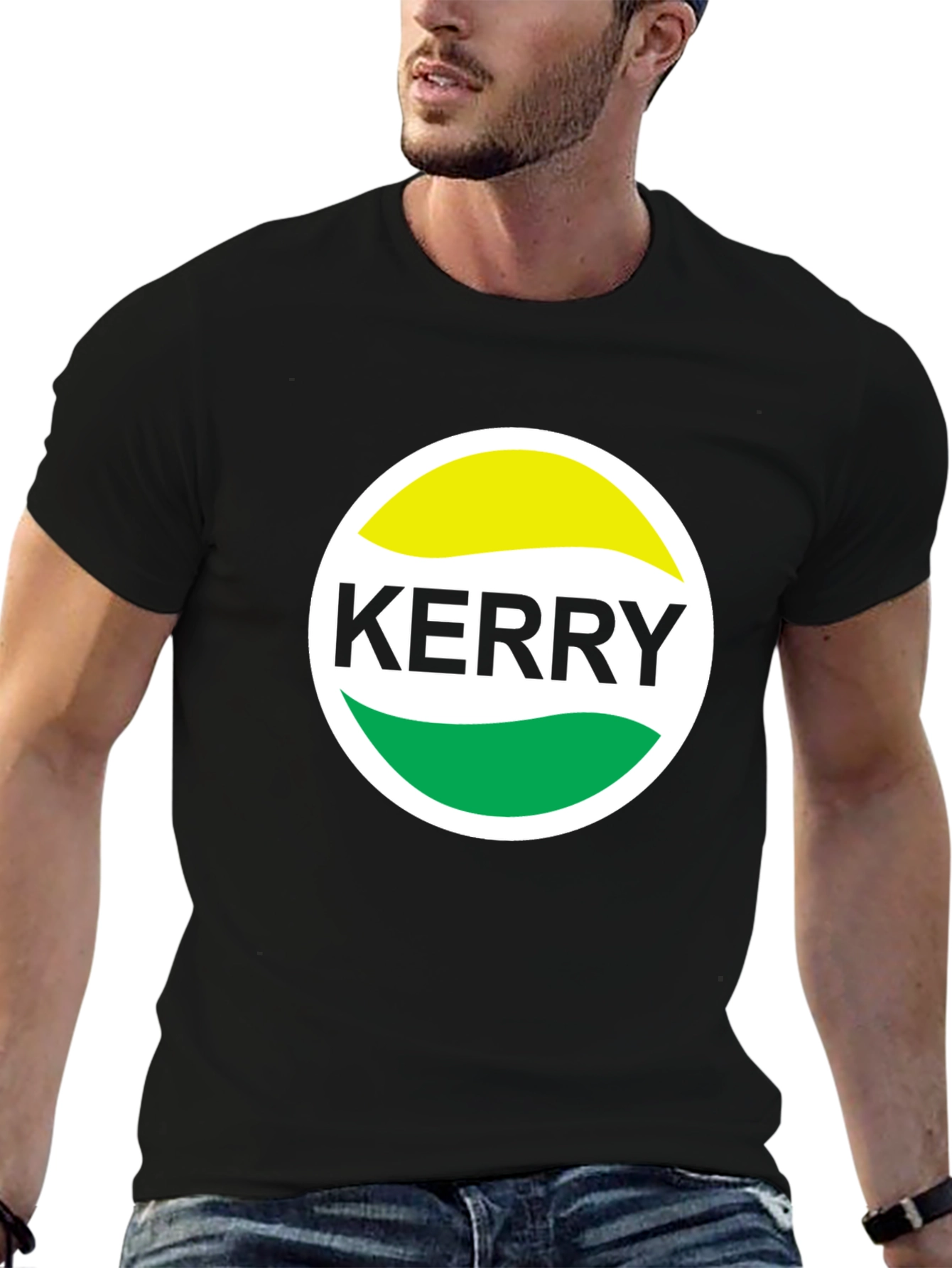 Kerry Logo T-Shirt - Black Cotton Tee