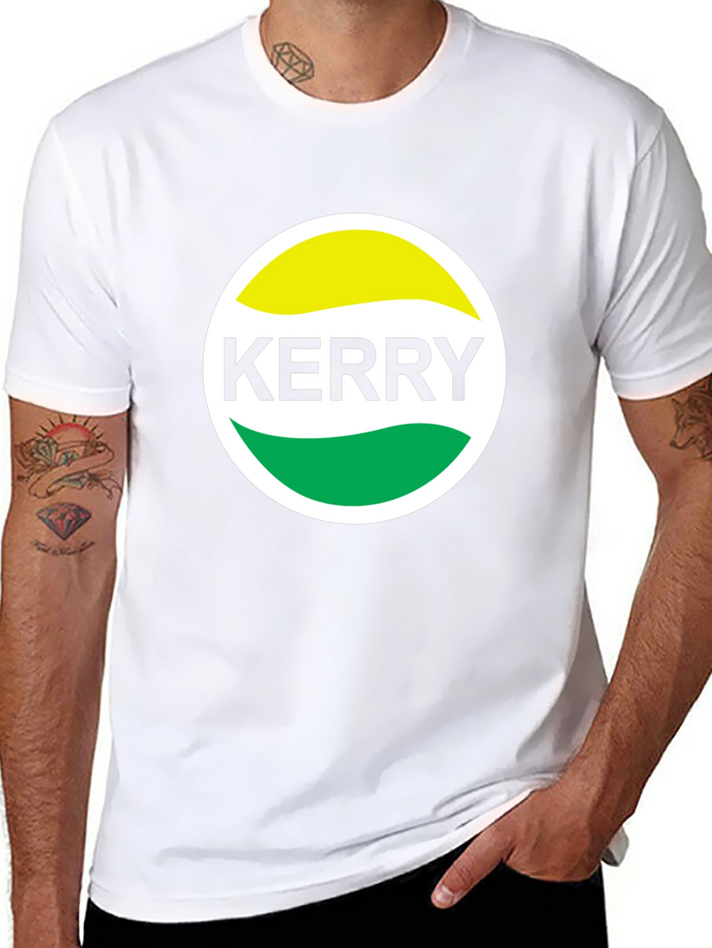 Kerry Logo T-Shirt - Black Cotton Tee