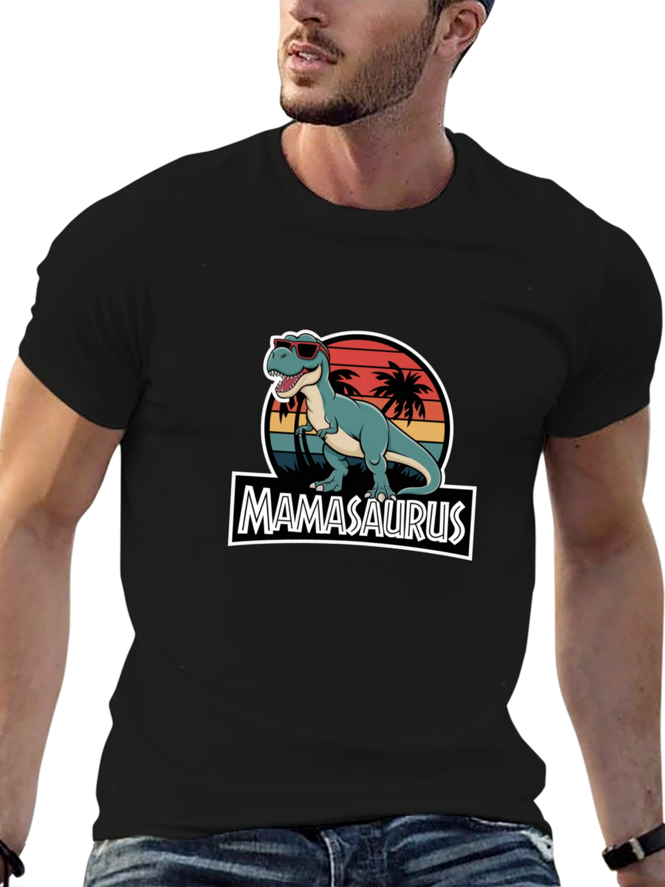 MamaSaurus T-Shirt - Dinosaur Mom Tee