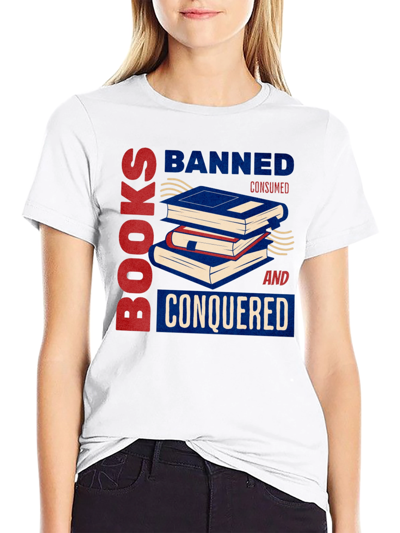 Banned Books Consumed And Conquered T-Shirt