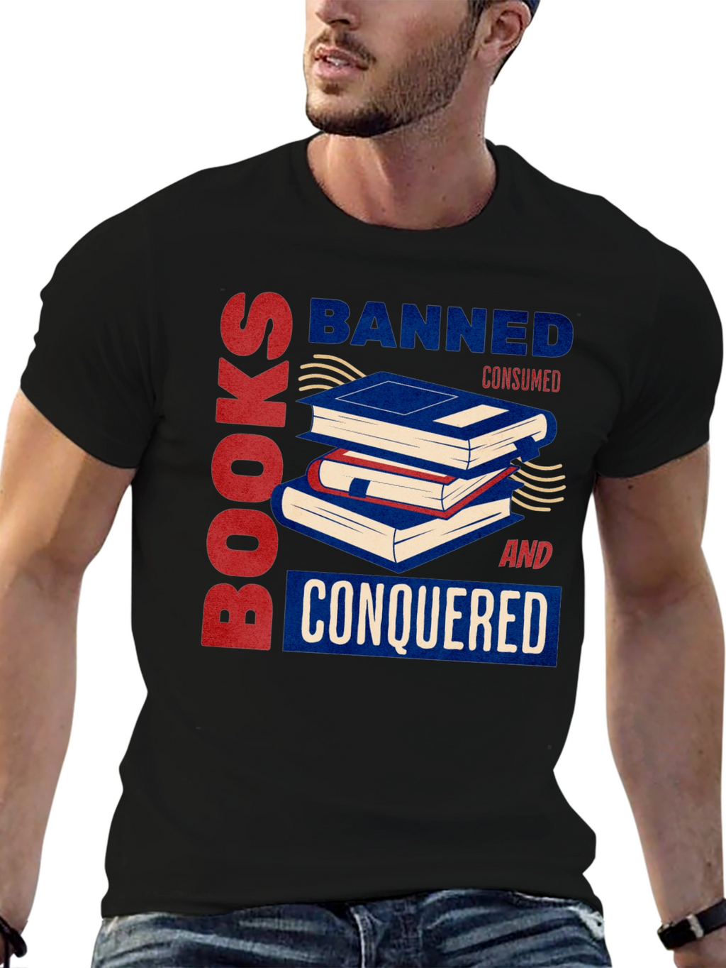 Banned Books Consumed And Conquered T-Shirt