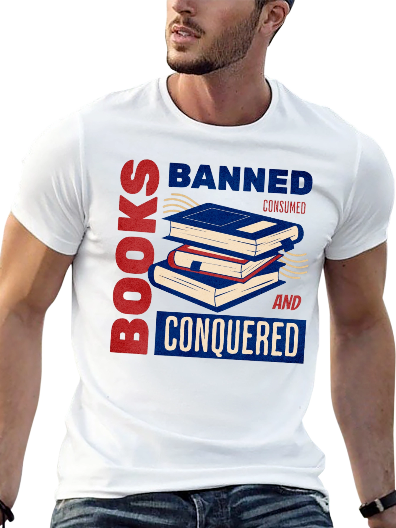 Banned Books Consumed And Conquered T-Shirt