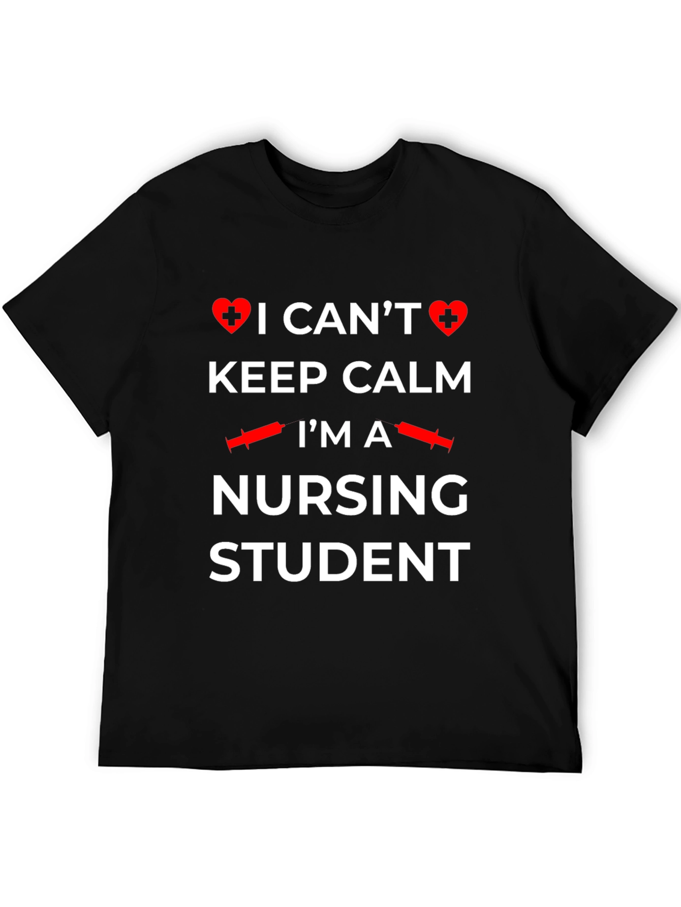 Funny Nursing Student T-Shirt - Keep Calm Tee
