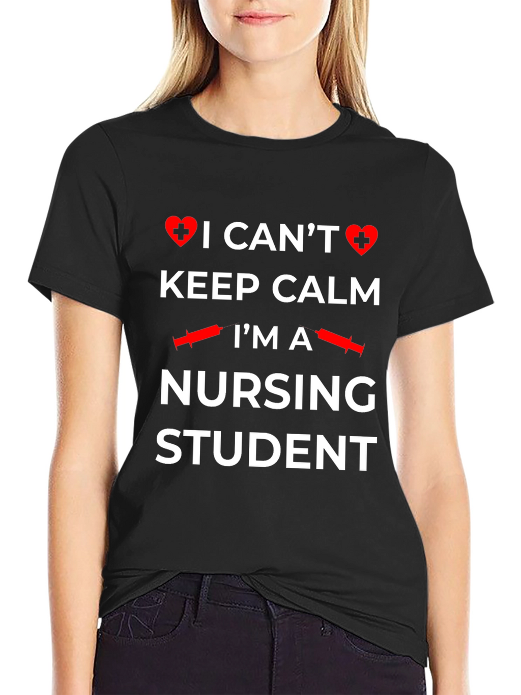 Funny Nursing Student T-Shirt - Keep Calm Tee