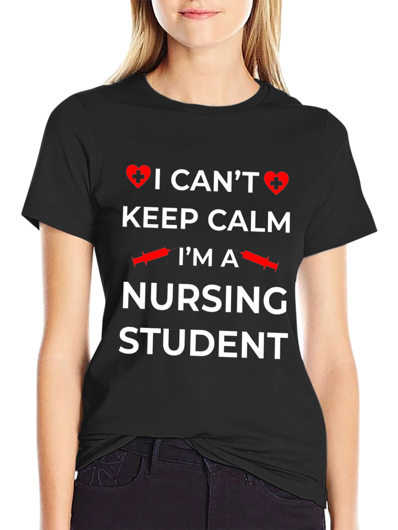 Funny Nursing Student T-Shirt - Keep Calm Tee