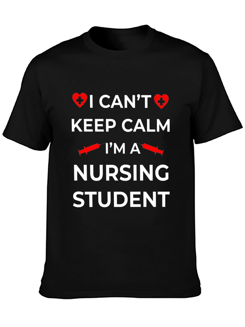 Funny Nursing Student T-Shirt - Keep Calm Tee