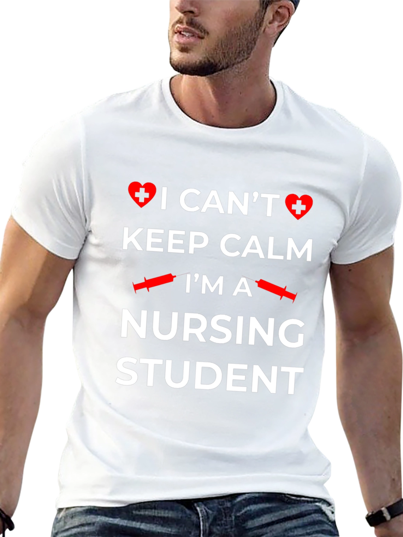 Funny Nursing Student T-Shirt - Keep Calm Tee