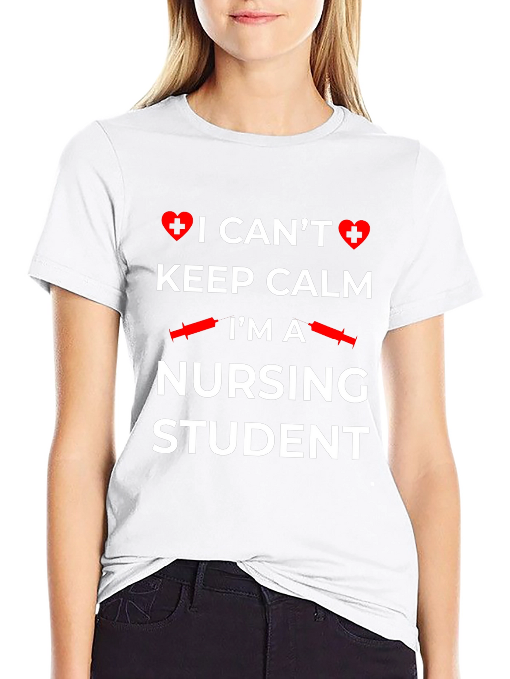 Funny Nursing Student T-Shirt - Keep Calm Tee