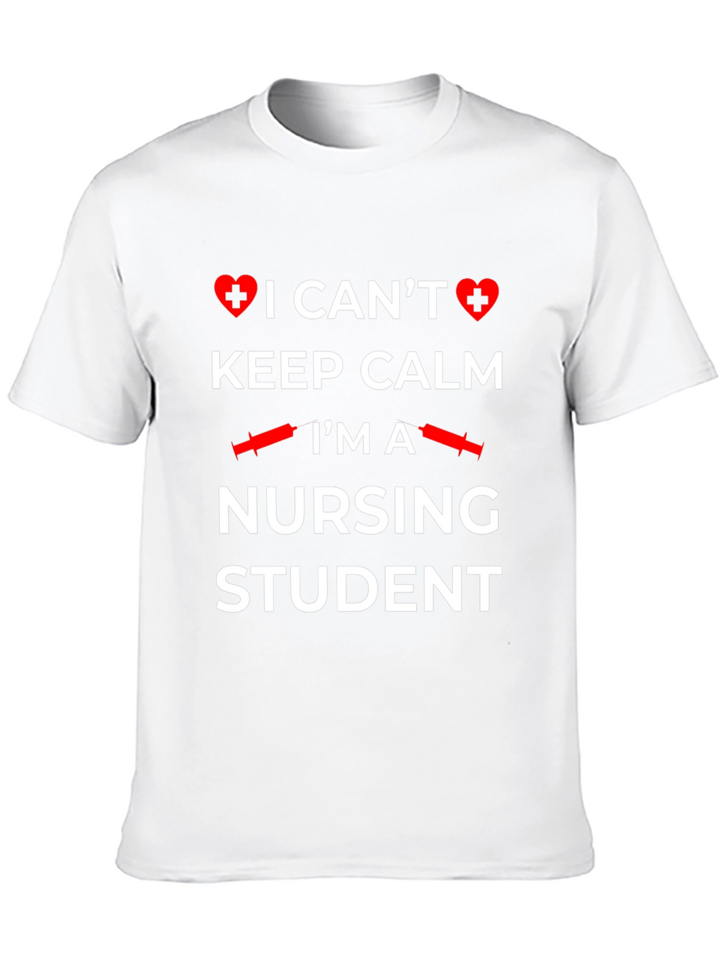 Funny Nursing Student T-Shirt - Keep Calm Tee