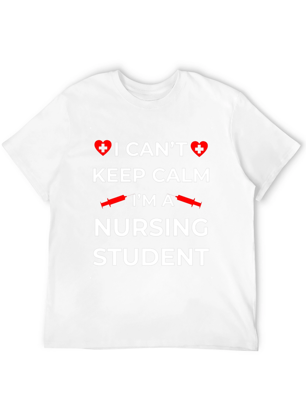 Funny Nursing Student T-Shirt - Keep Calm Tee