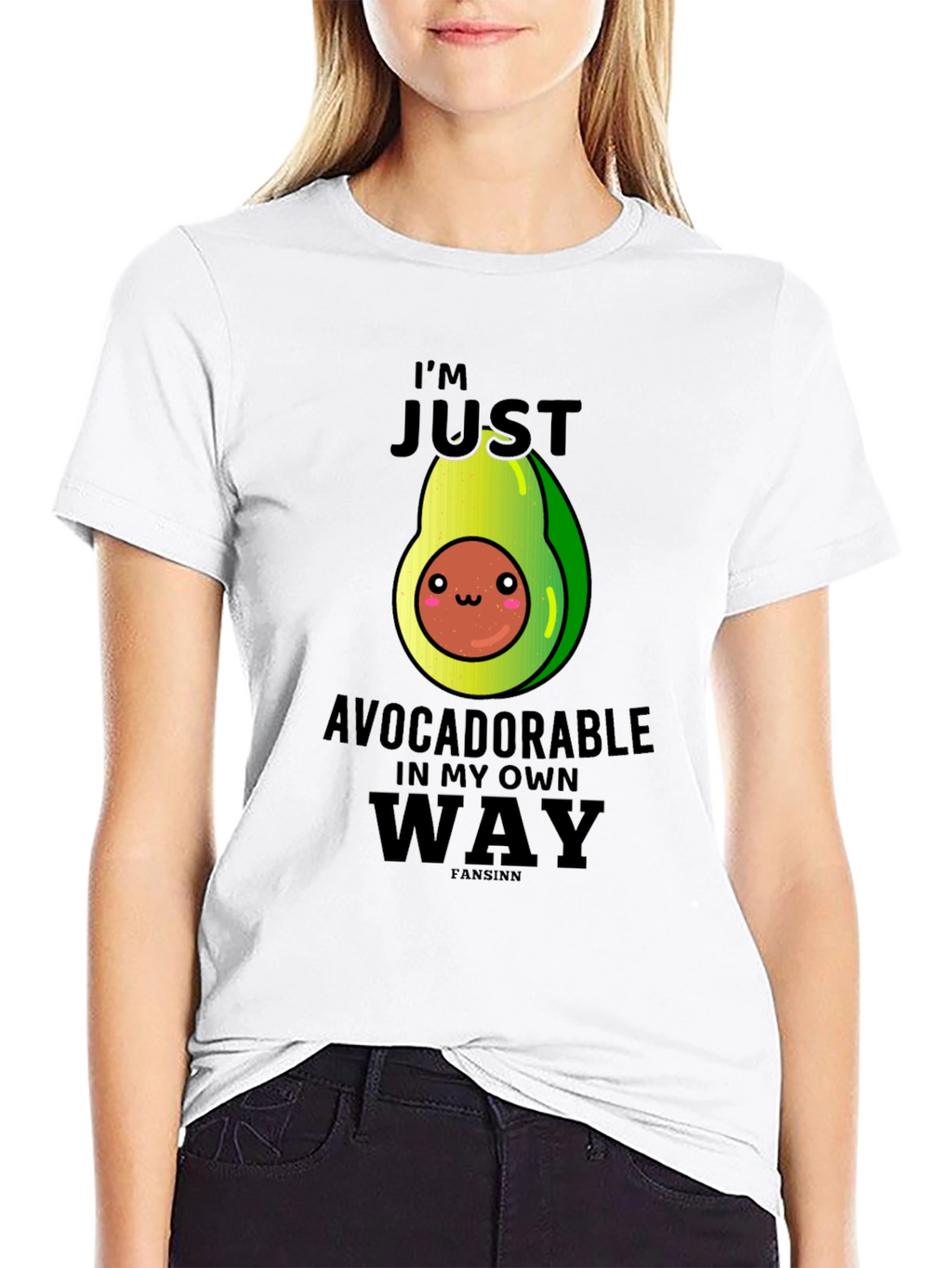Avocado Pun T-Shirt - Im Avocadorable!