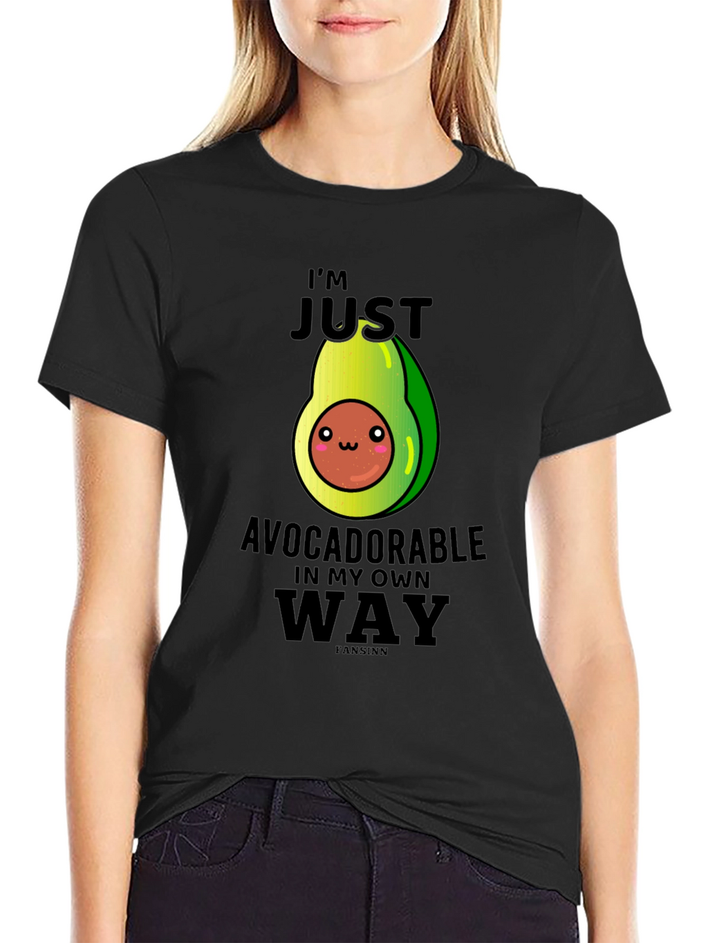Avocado Pun T-Shirt - Im Avocadorable!