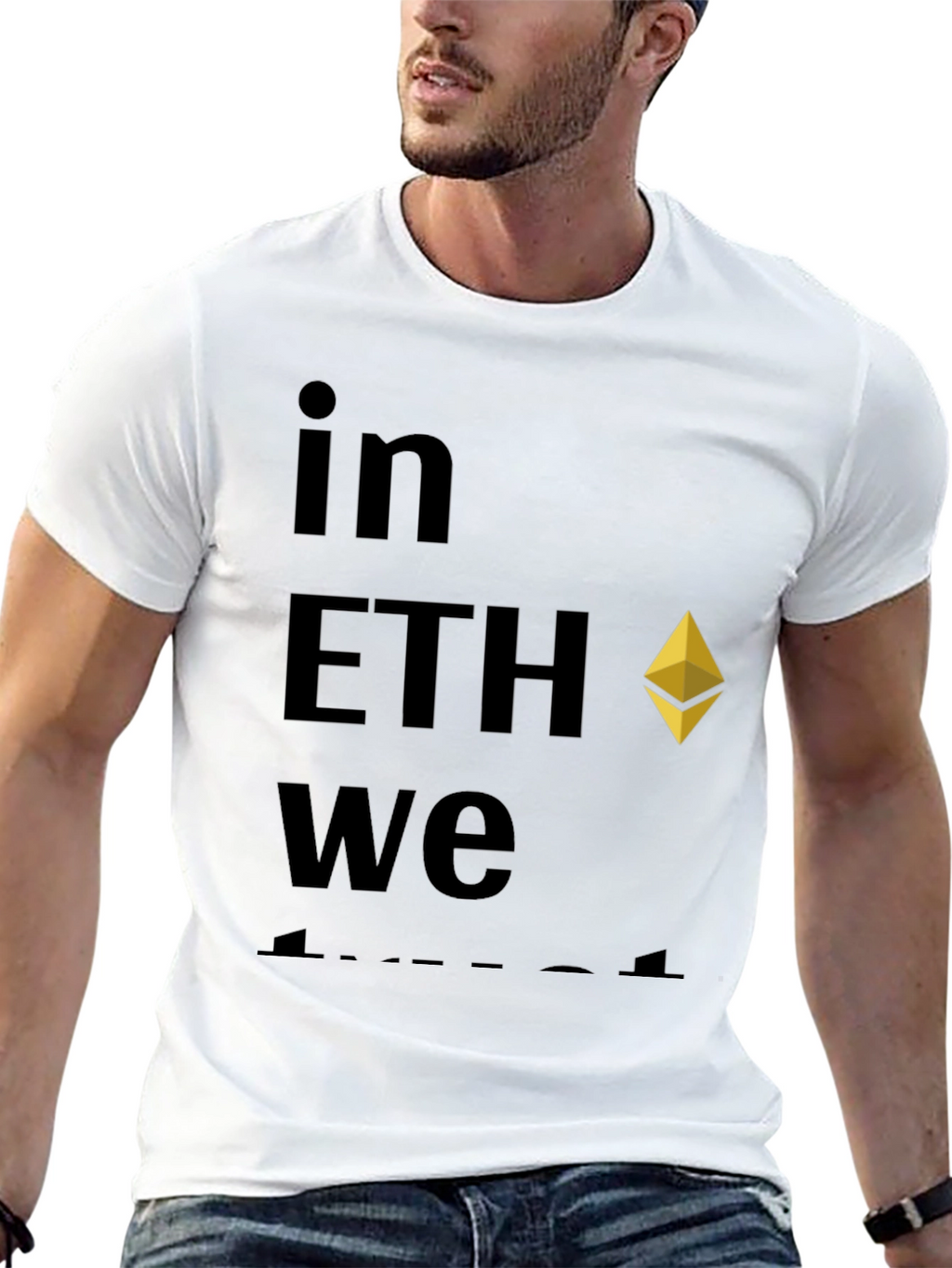 In ETH We Trust Crypto T-Shirt - Black