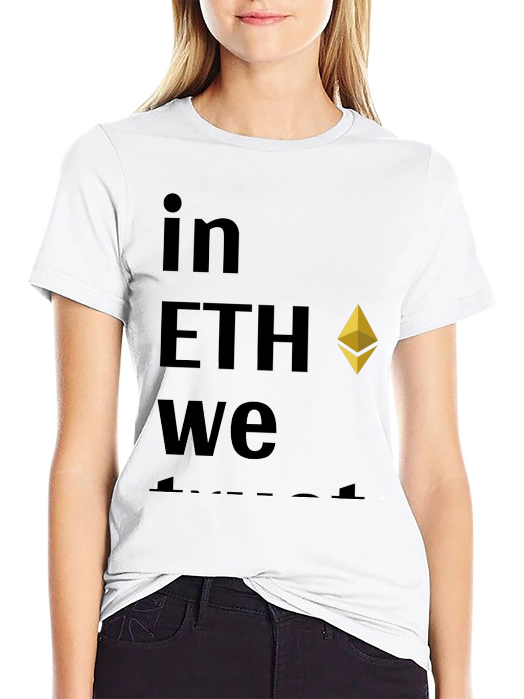 In ETH We Trust Crypto T-Shirt - Black