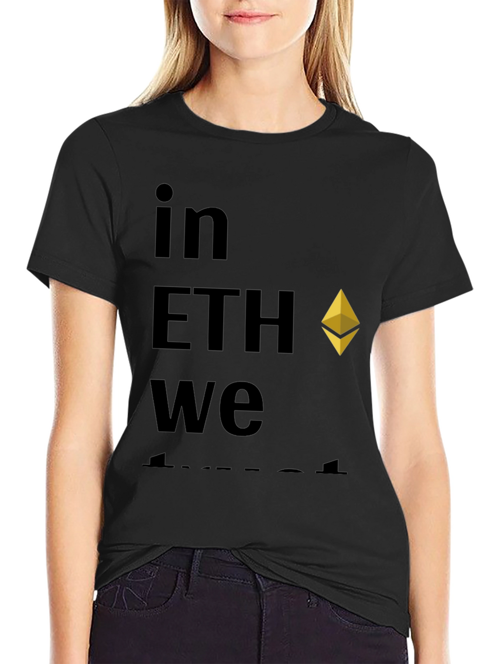 In ETH We Trust Crypto T-Shirt - Black