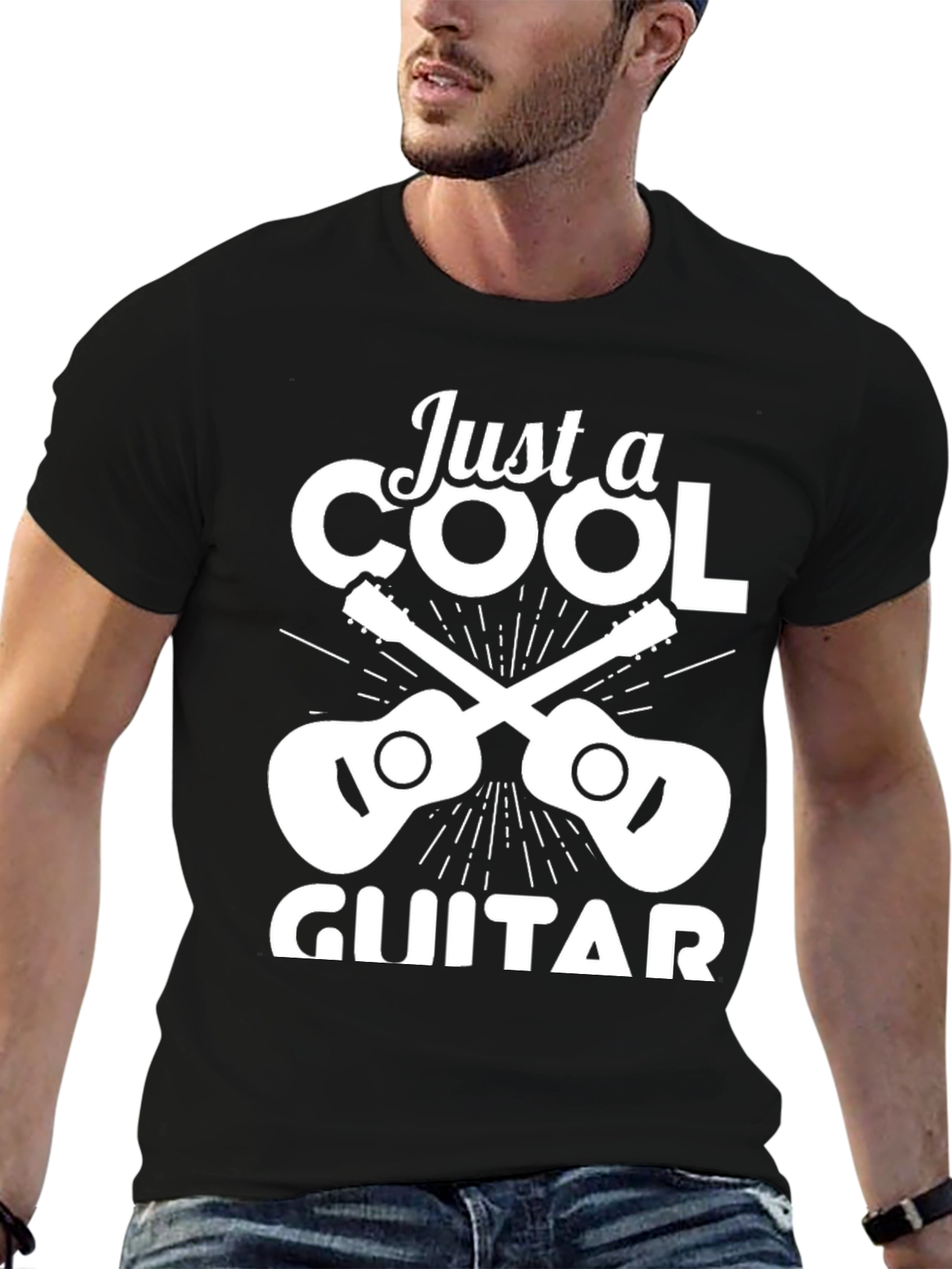 Cool Guitar T-Shirt - Music Lover Tee
