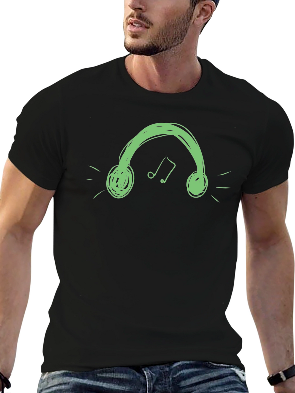 Headphones Music T-Shirt