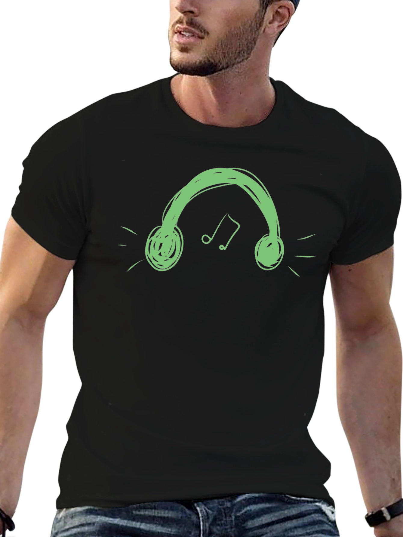 Headphones Music T-Shirt