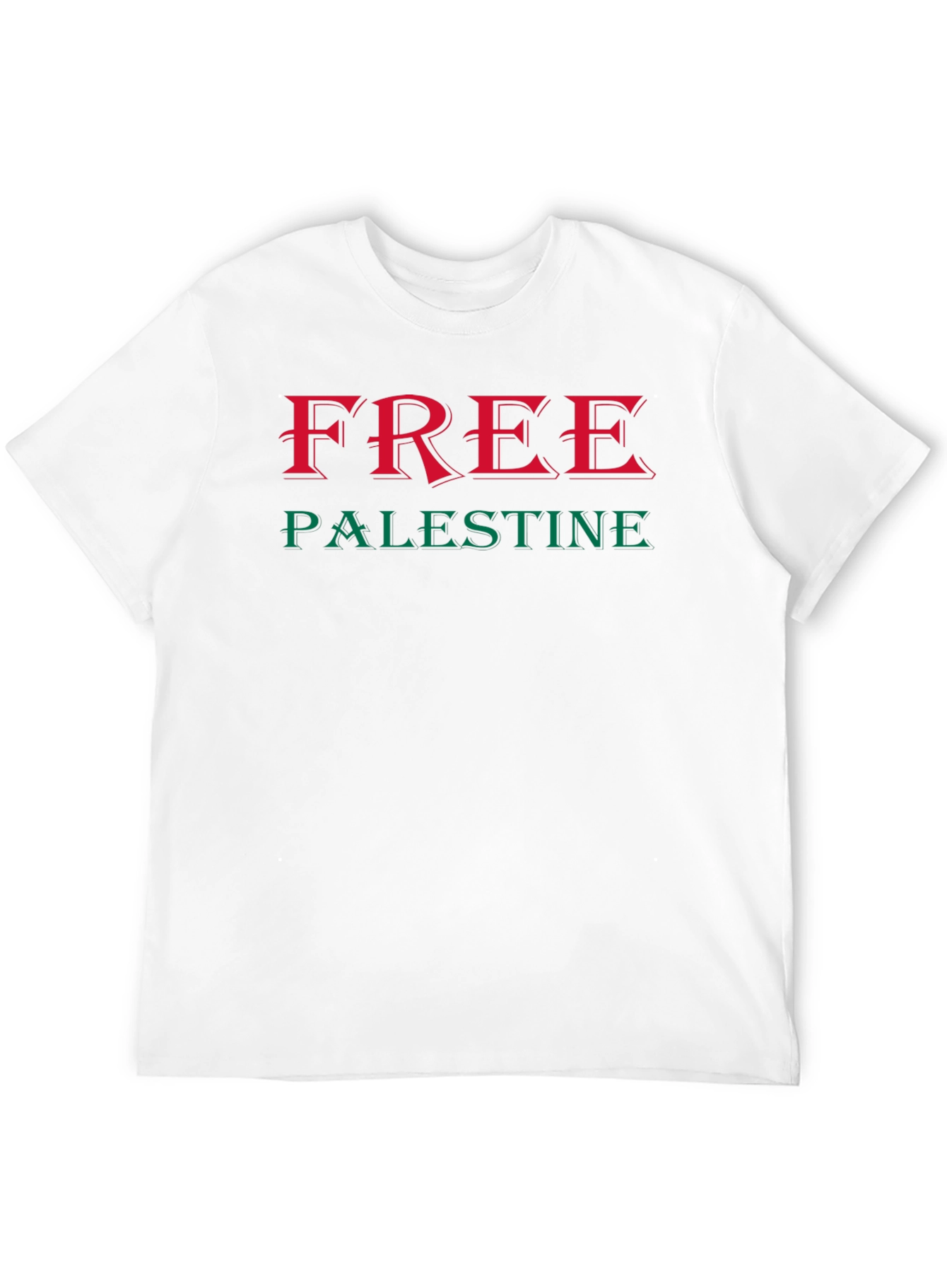 Free Palestine Graphic Tee - Black