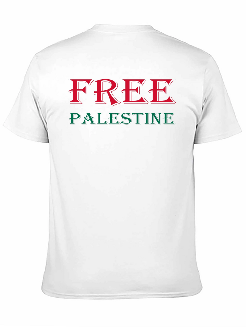 Free Palestine Graphic Tee - Black