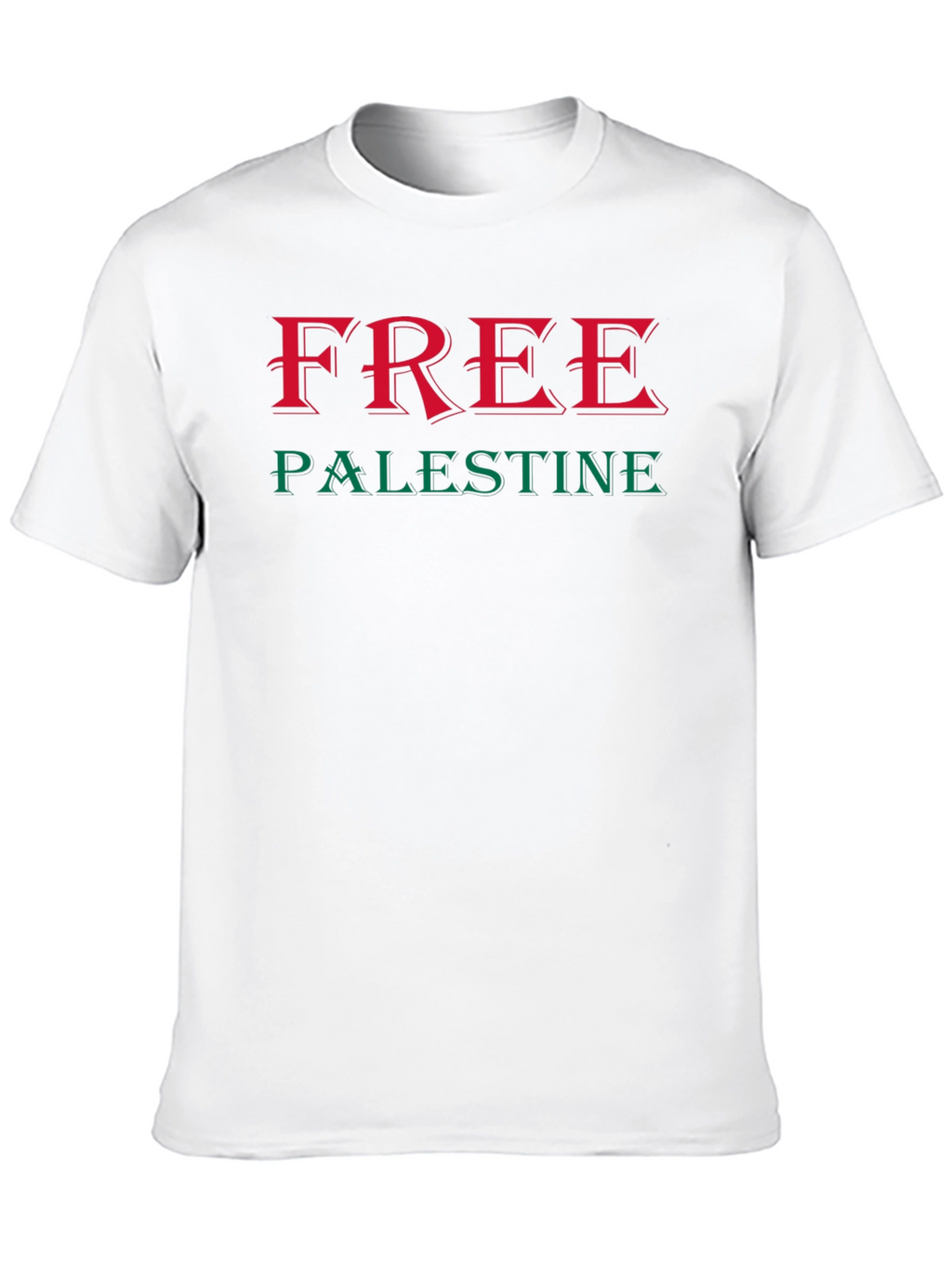 Free Palestine Graphic Tee - Black