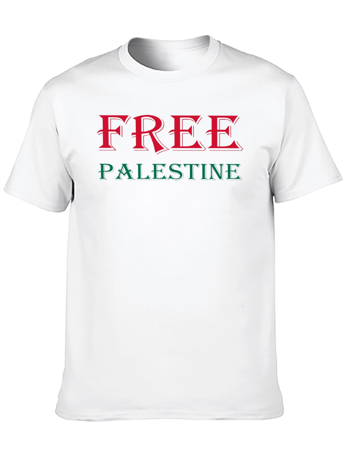 Free Palestine Graphic Tee - Black