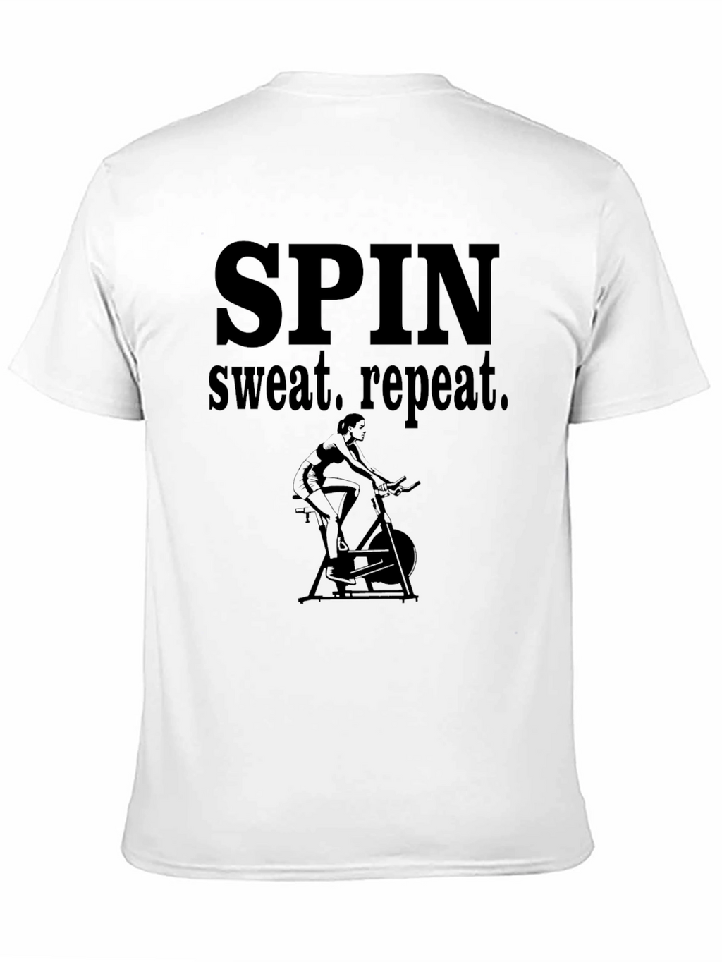 Spin Sweat Repeat Black T-Shirt