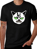 Grumpy Cat T-Shirt - Who Let the Cat Out?
