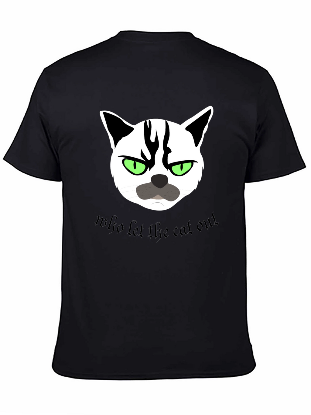 Grumpy Cat T-Shirt - Who Let the Cat Out?
