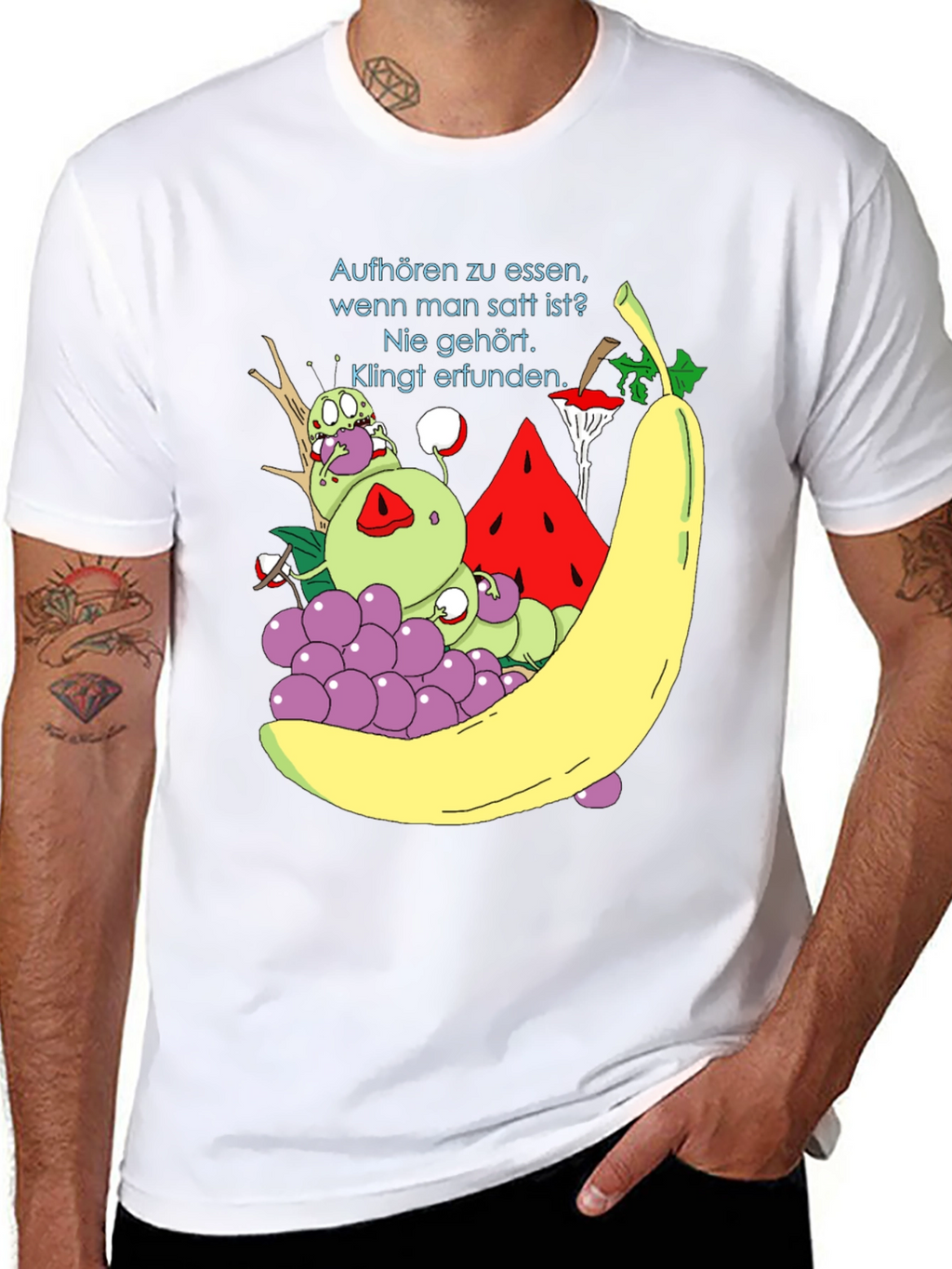 Funny Cartoon Food T-Shirt