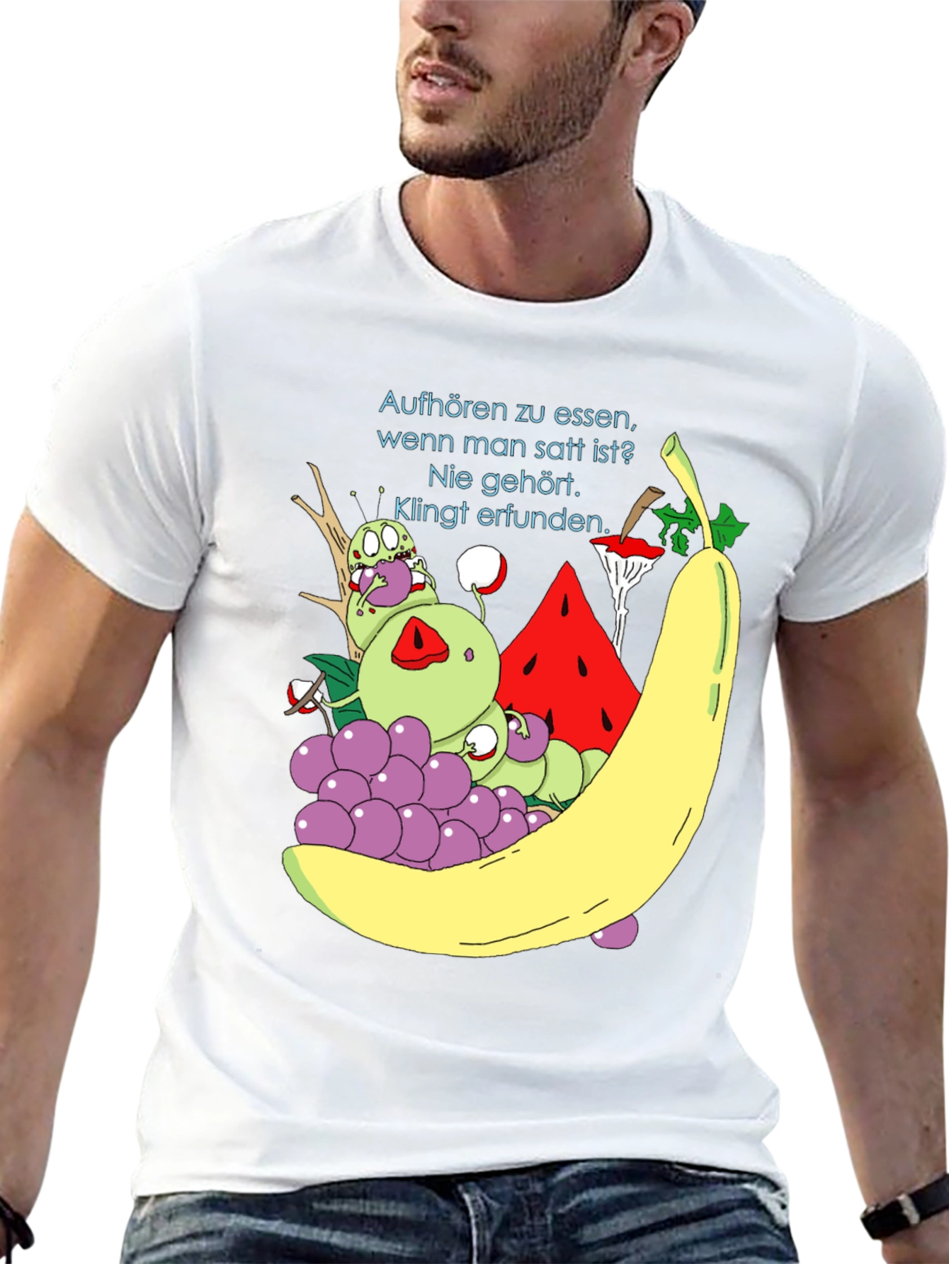 Funny Cartoon Food T-Shirt