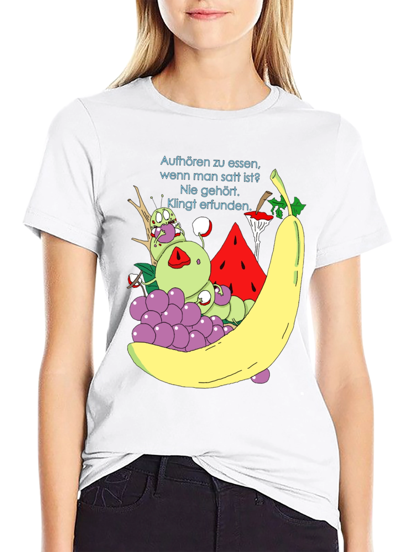 Funny Cartoon Food T-Shirt