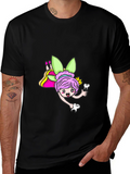 Tooth Fairy Cartoon Graphic T-Shirt