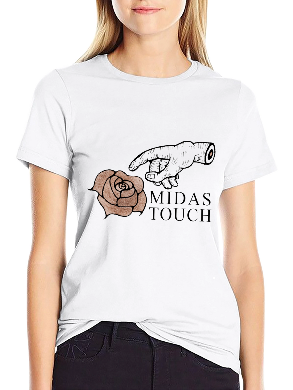 Midas Touch Graphic T-Shirt - Black