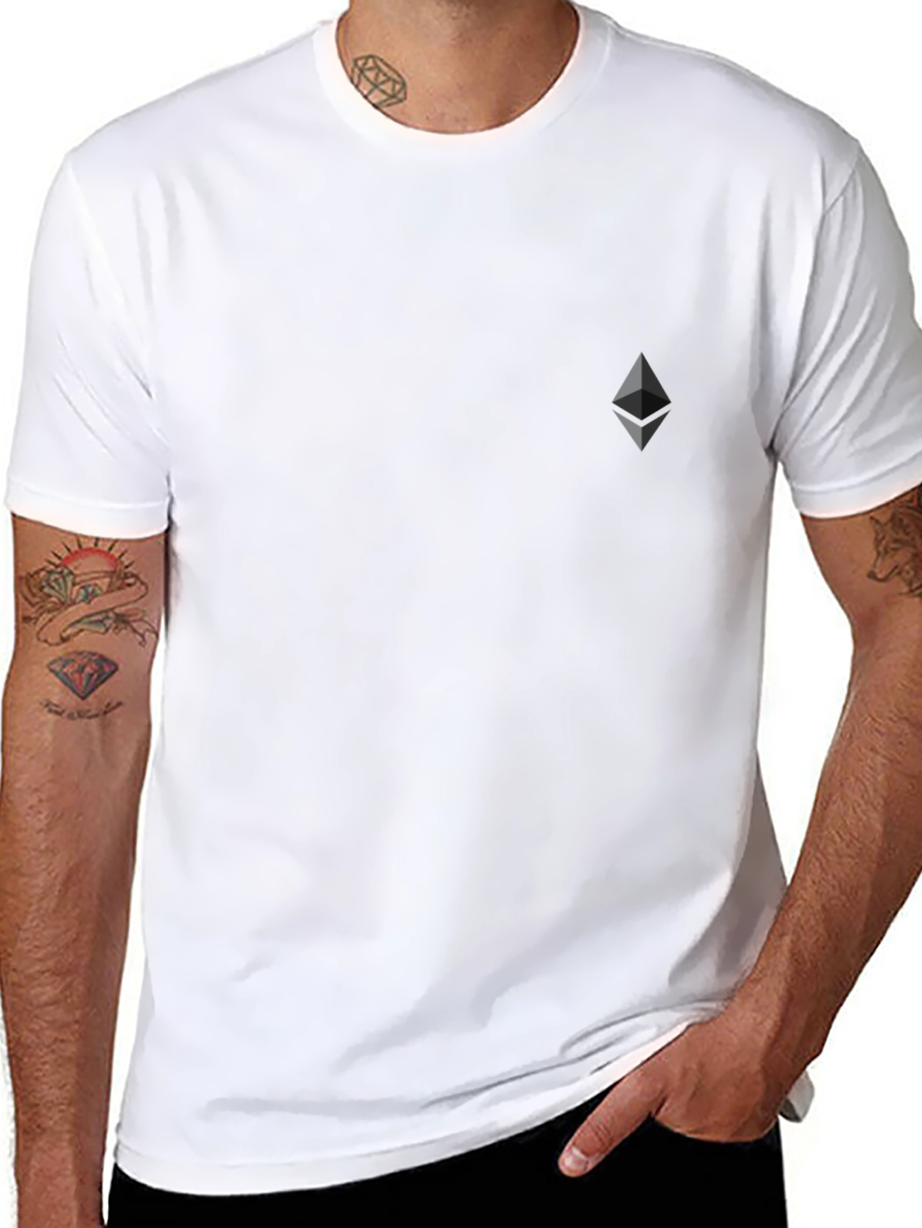 Ethereum Logo T-Shirt - Crypto Fashion