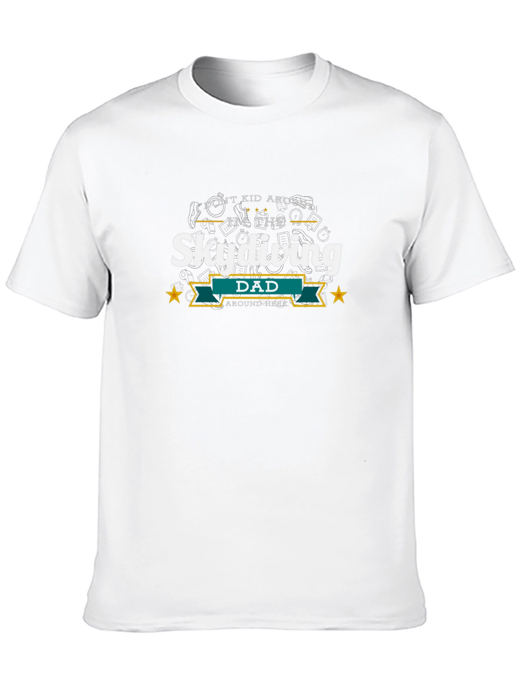 Skydiving Dad Graphic Tee