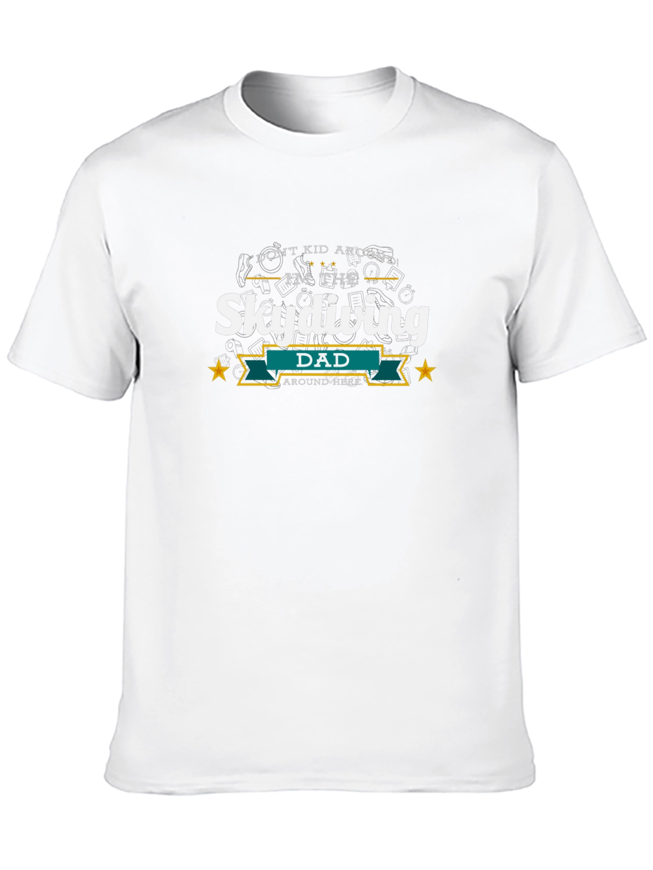 Skydiving Dad Graphic Tee