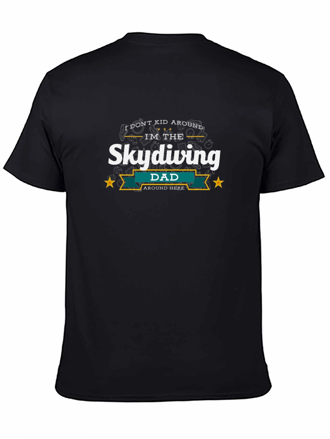 Skydiving Dad Graphic Tee