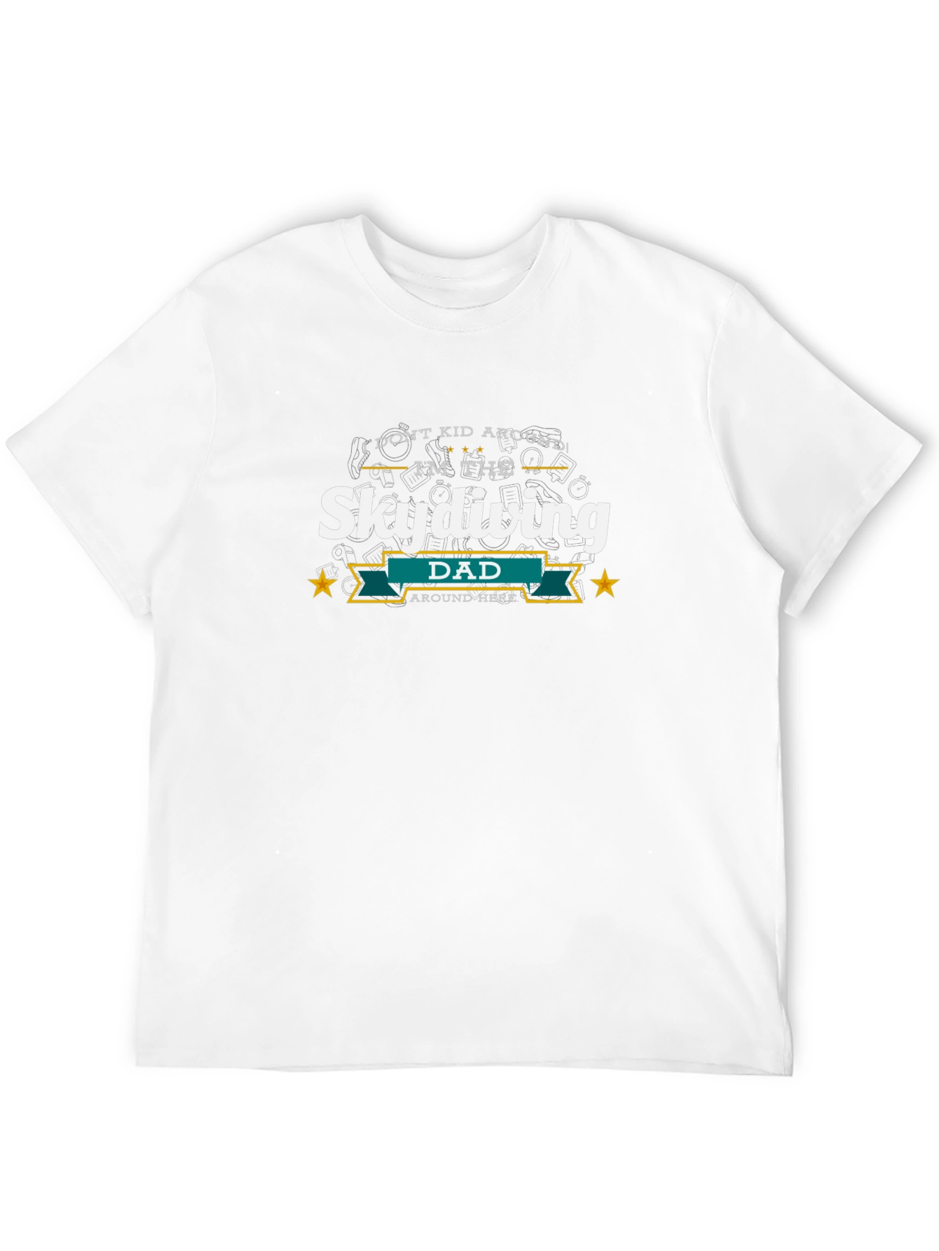 Skydiving Dad Graphic Tee