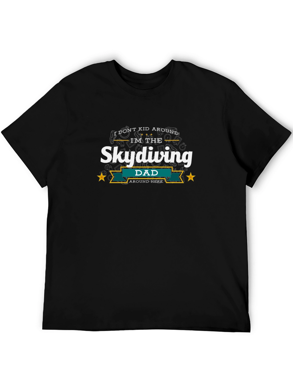 Skydiving Dad Graphic Tee