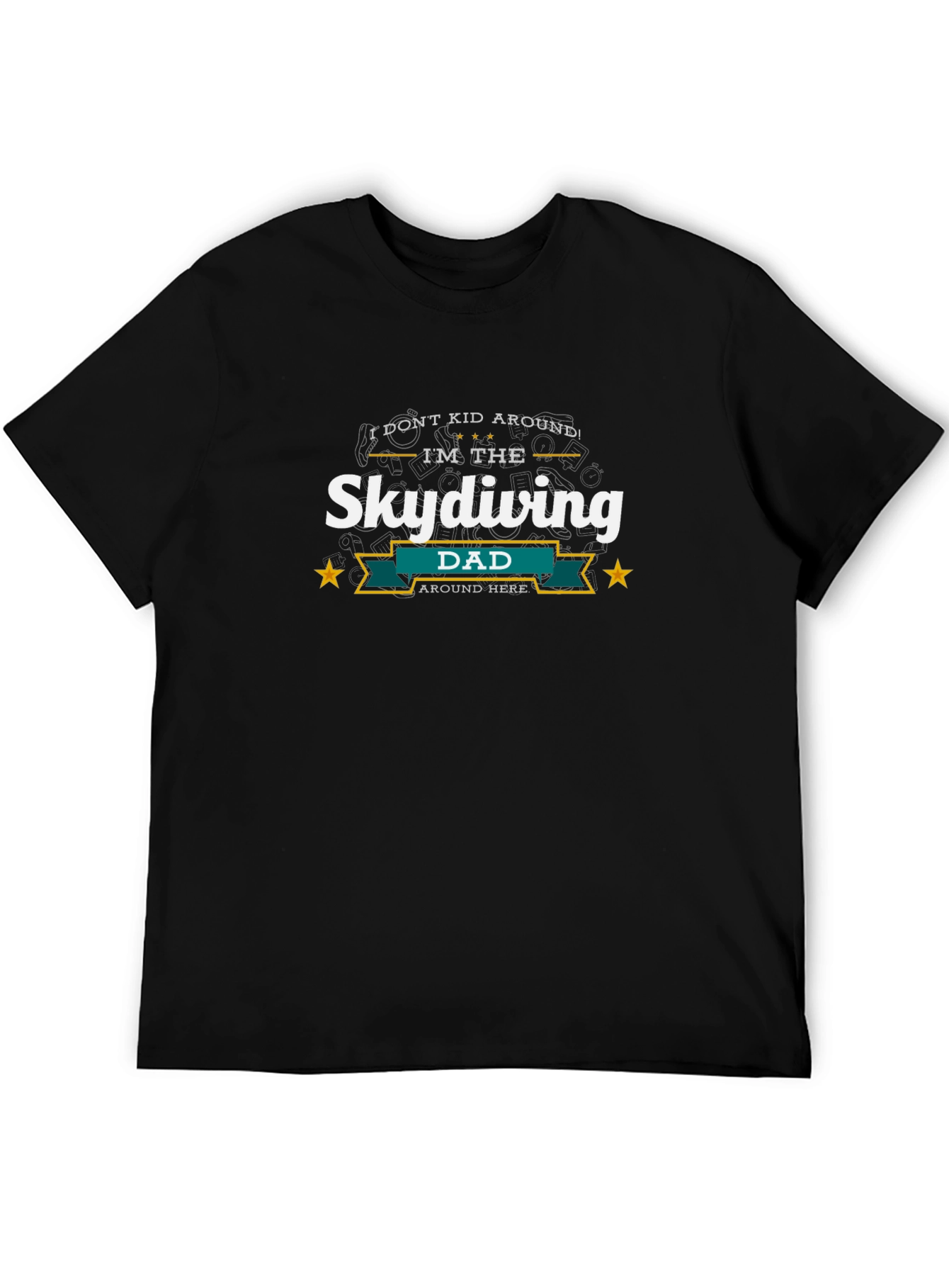 Skydiving Dad Graphic Tee