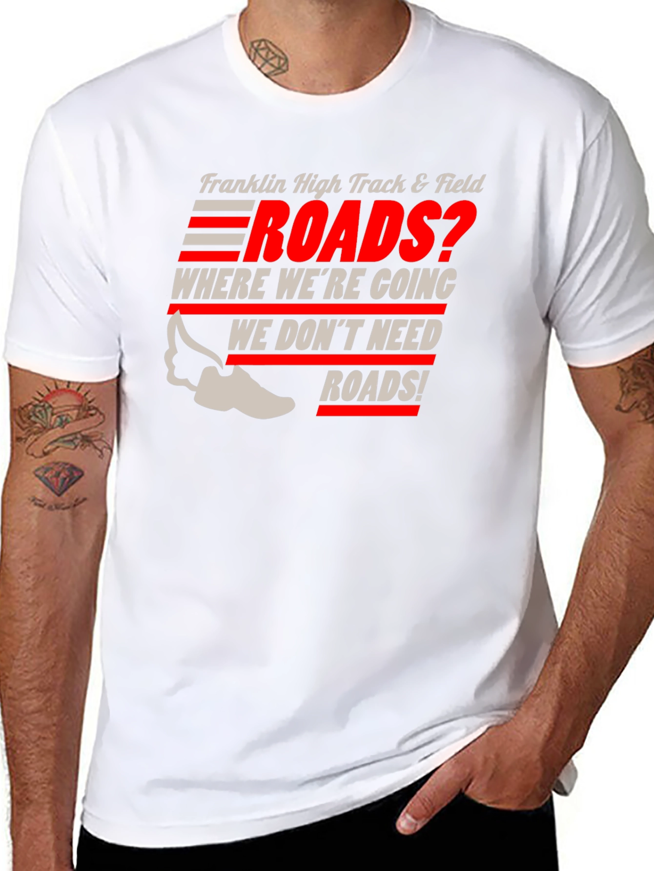 Franklin High Track & Field Roads? T-Shirt