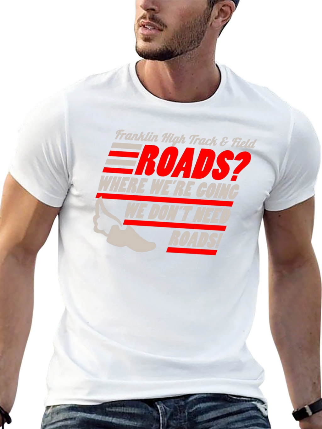 Franklin High Track & Field Roads? T-Shirt