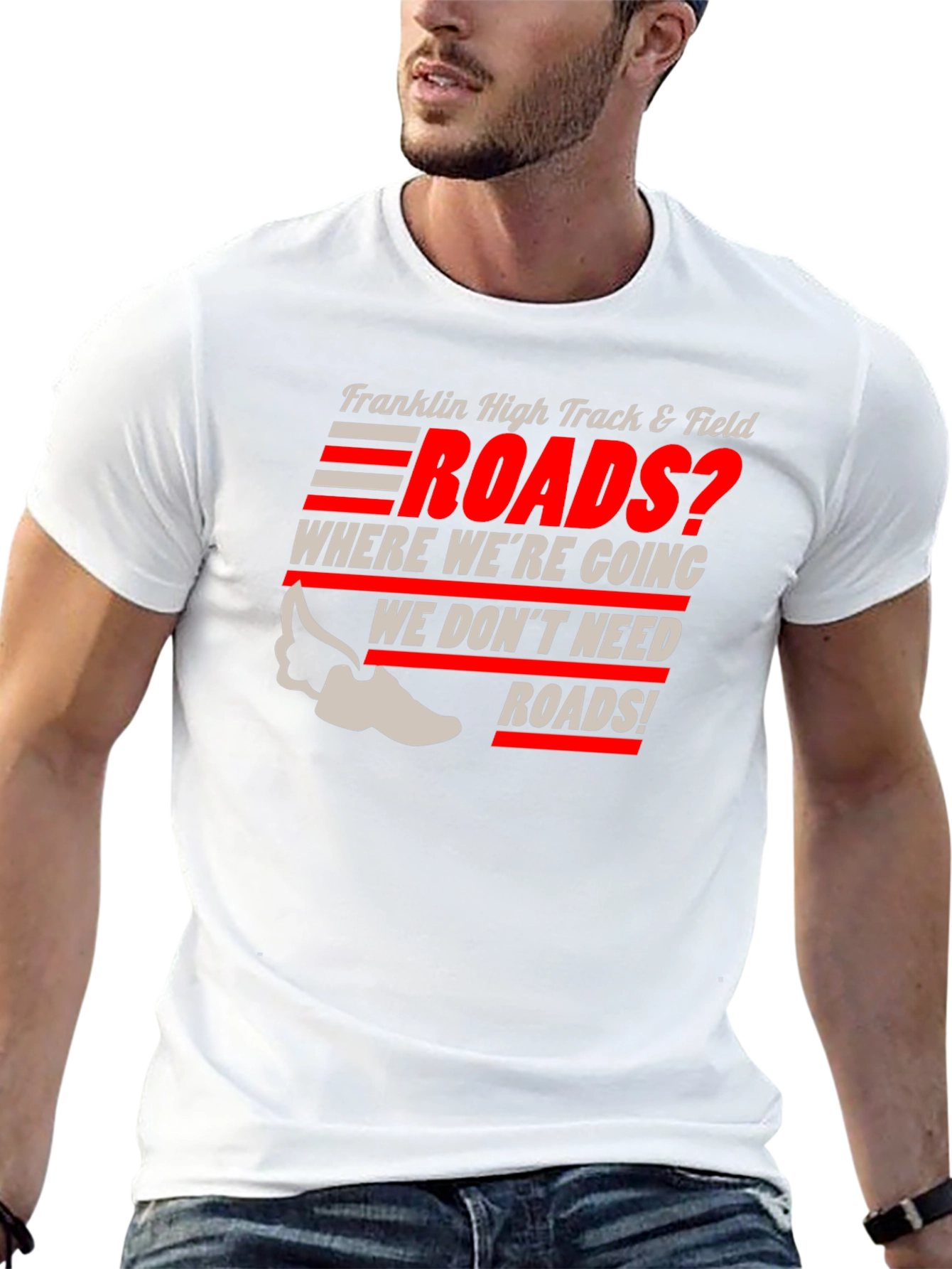 Franklin High Track & Field Roads? T-Shirt