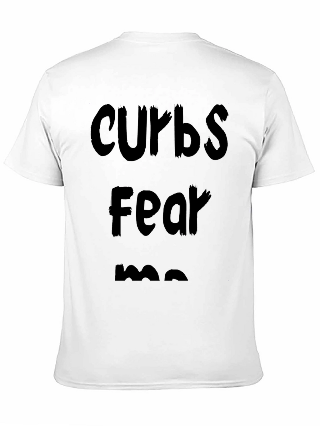 Curbs Fear Me Black Graphic Tee
