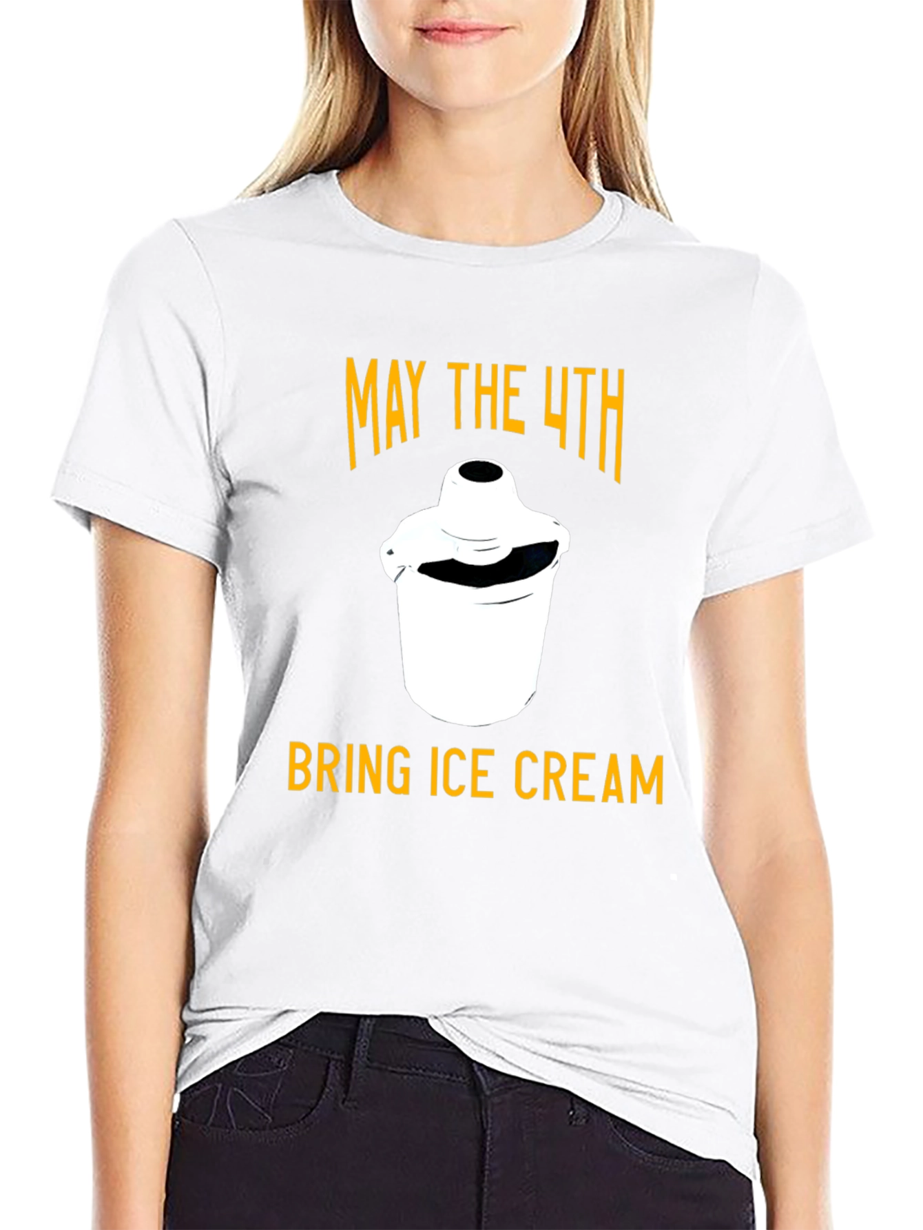 May The 4th Bring Ice Cream T-Shirt