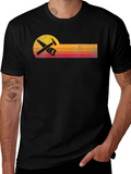 Retro Carpenter T-Shirt - Hammer & Saw Design