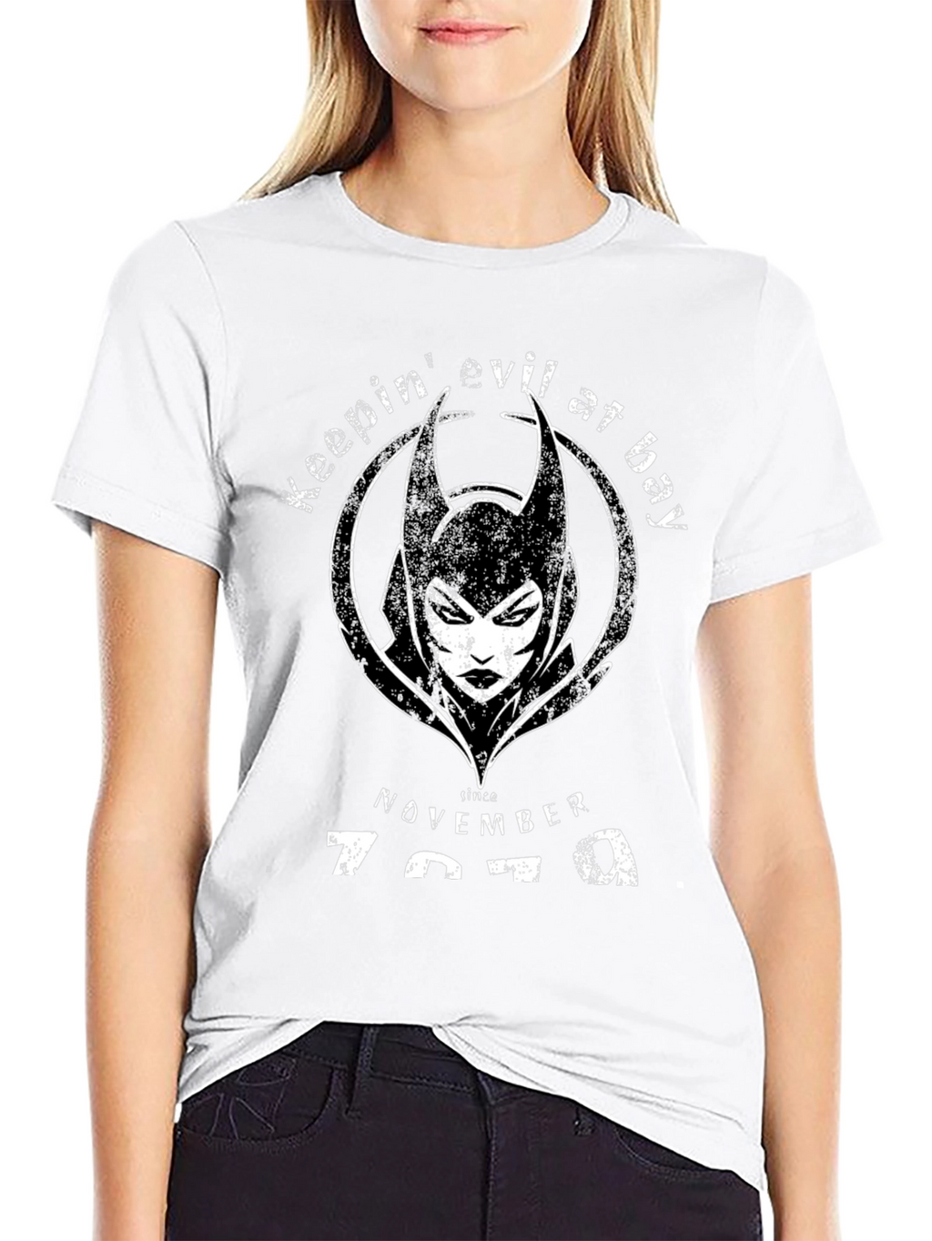 Keepin Evil at Bay Since 1979 Black T-Shirt